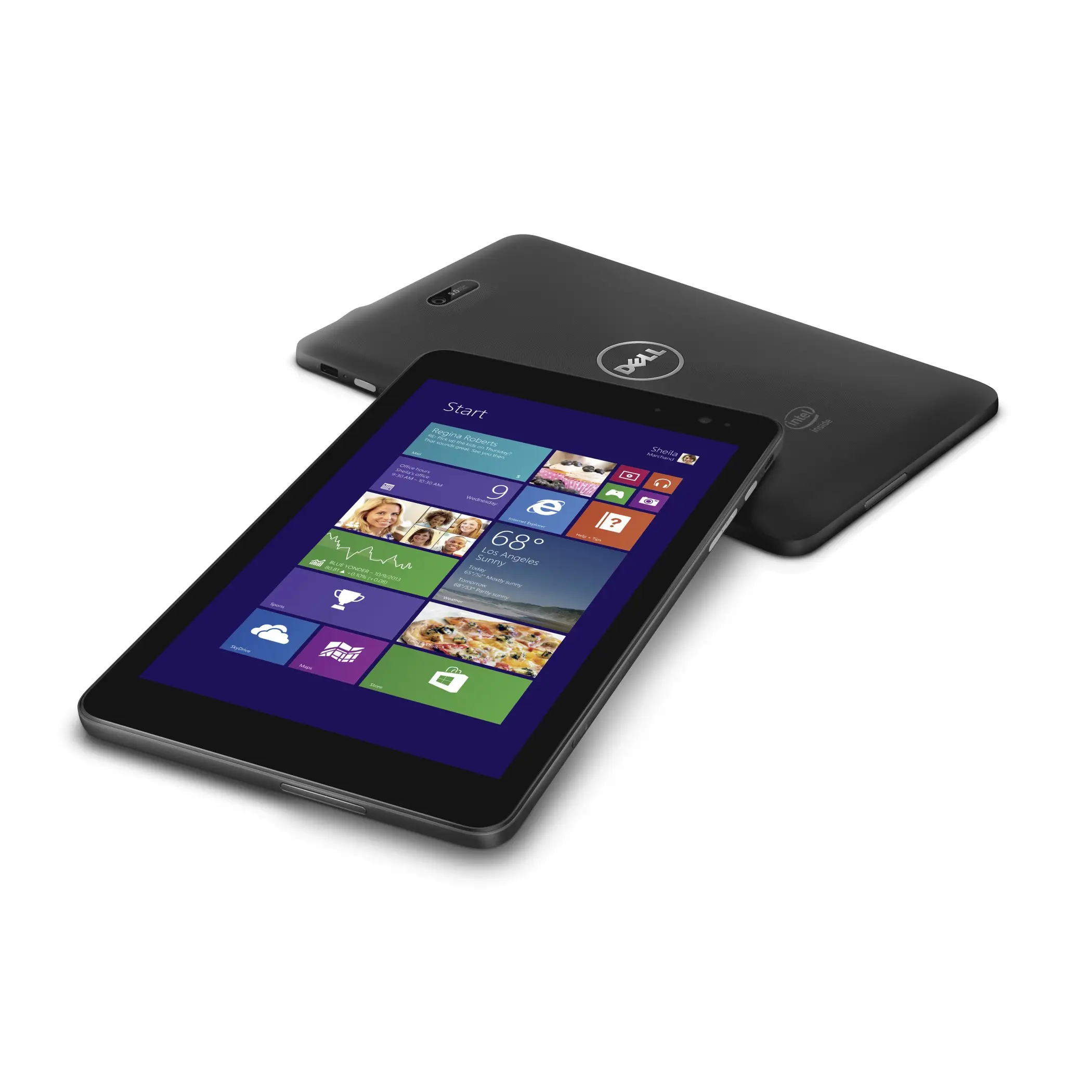 DELL 8 Pro 64 GB VPR8-8250 8 inç 2 GB RAM Siyah Tablet Thumbnail 7