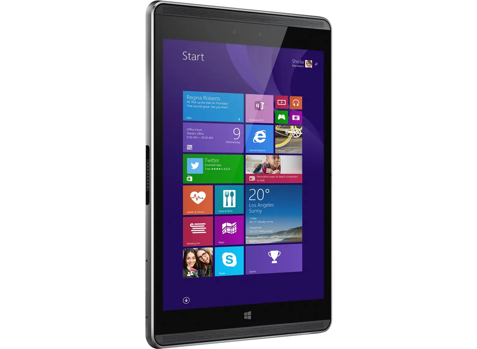 HP 608 G1 64 GB H9X44EA1 7.9 inç 4 GB RAM 4G LTE Gri Tablet Thumbnail 2