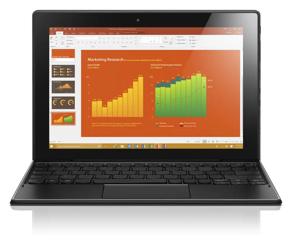 Lenovo IdeaPad 310 80SG006AGE 10.1 inç 64 GB 4 GB RAM 4G LTE Siyah Tablet Thumbnail 2