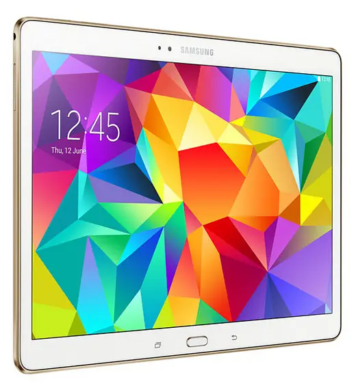 Samsung 10.5 16 GB SM-T800NZWAAUT inç 3 GB RAM Beyaz Tablet Thumbnail 4