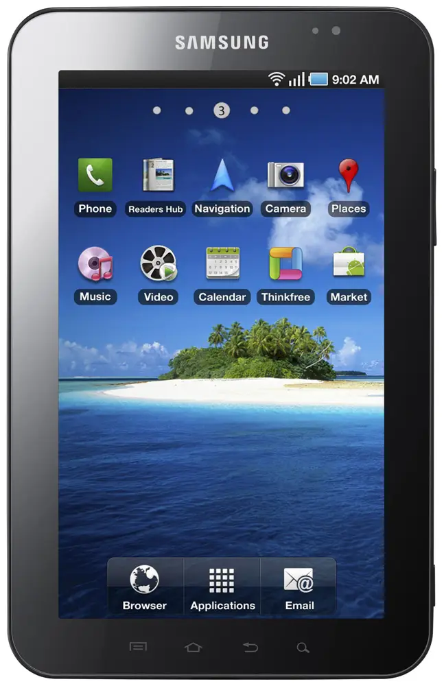 Samsung P1000 GT-P1000CWAFOP 7 inç 4G LTE Siyah Tablet