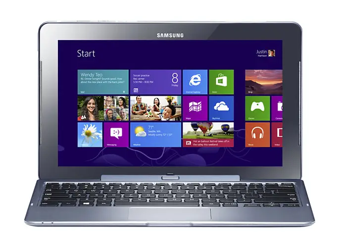 Samsung ATIV Tab XE500T1C-H03UK 11.6 inç 64 GB 2 GB RAM Mavi Tablet