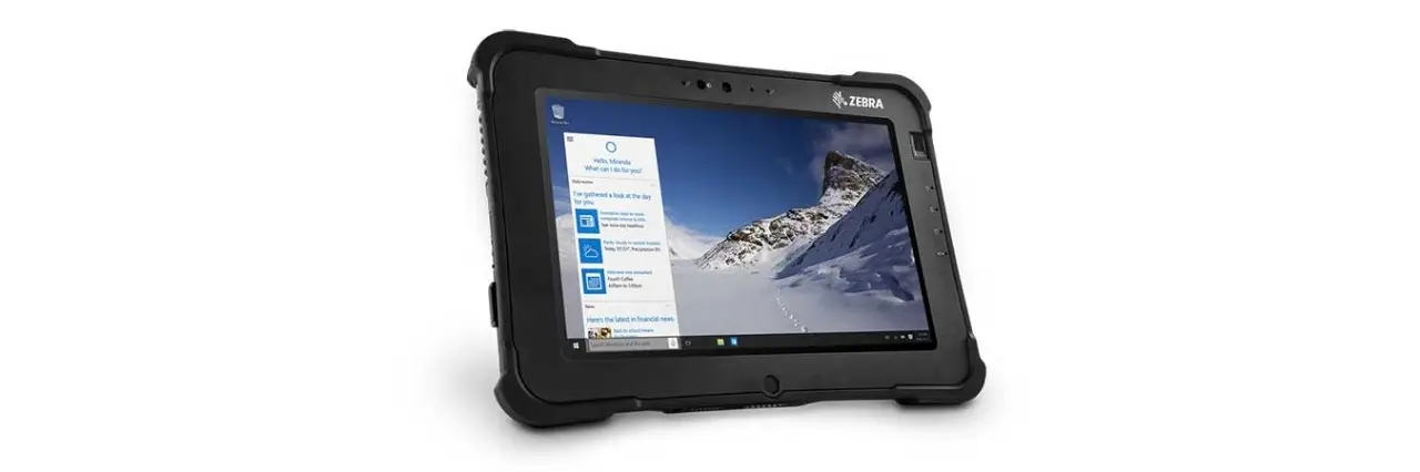 Zebra XSLATE L10 128 GB RTL10B1-C2AS0X0000A6 10.1 inç 4 GB RAM 4G LTE Siyah Tablet