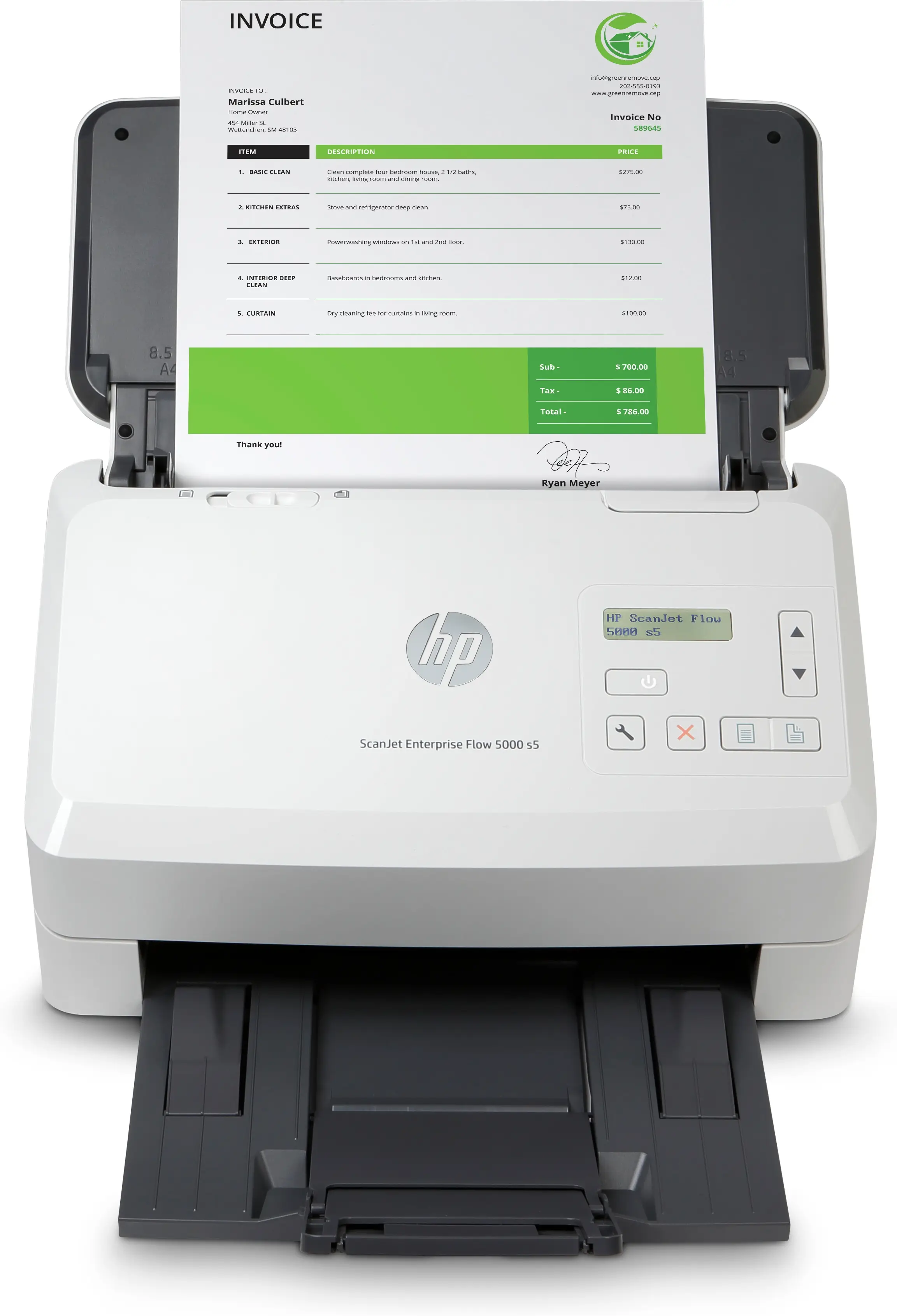 HP Enterprise Flow 5000 s5 6FW09A#B13 Tarayıcı