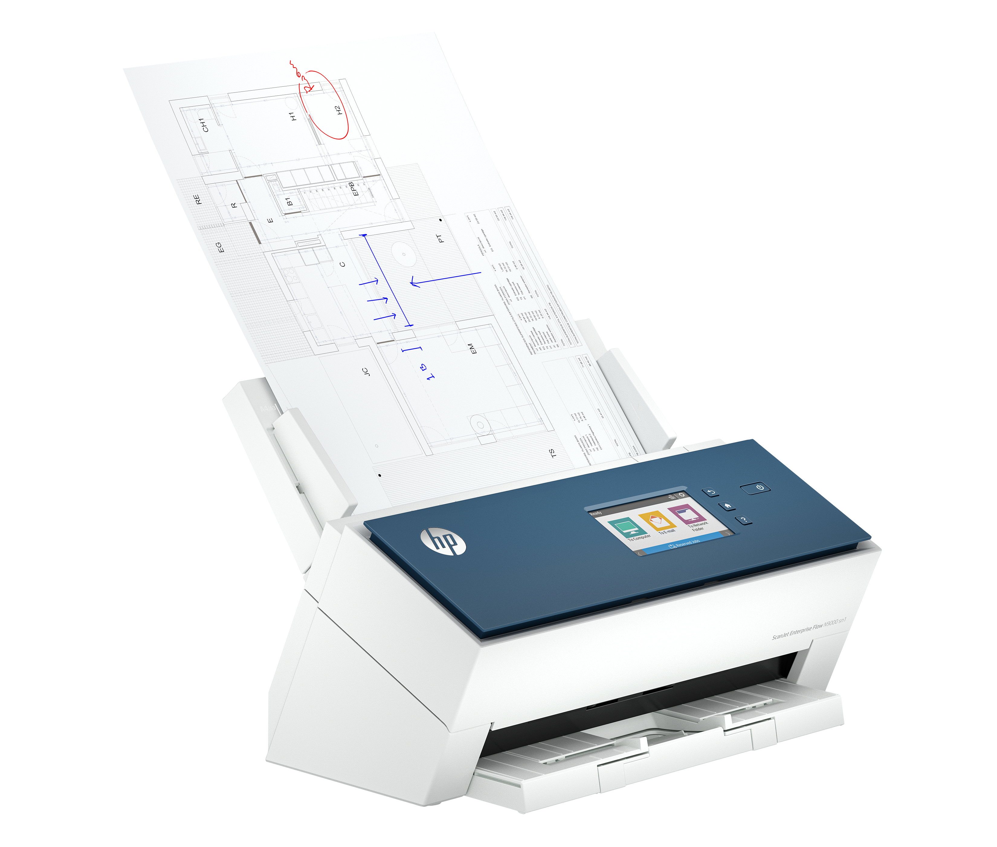 HP ScanJet Enterprise Flow N9000 sn1 8Q4W1A Thumbnail 1