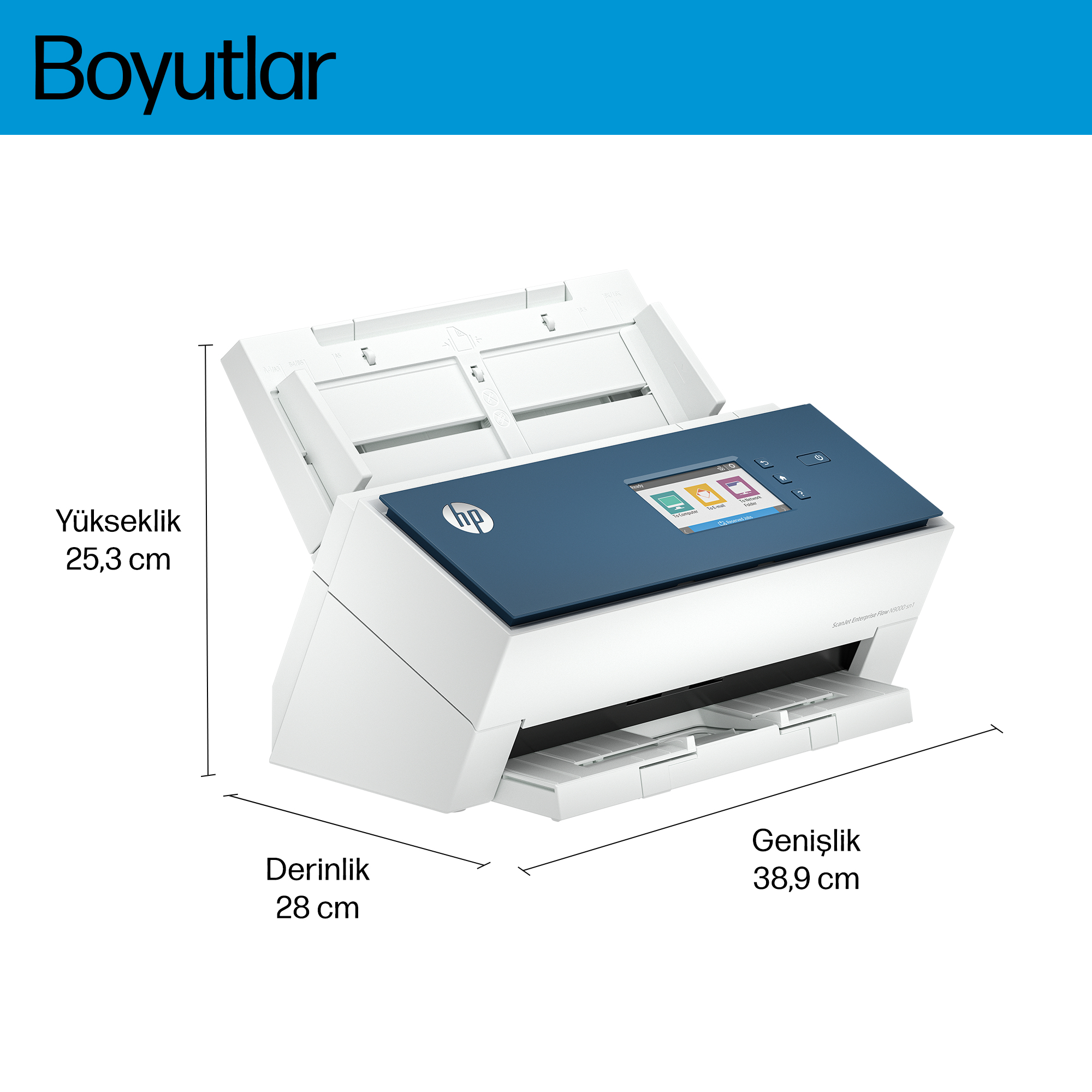 HP ScanJet Enterprise Flow N9000 sn1 8Q4W1A Thumbnail 3