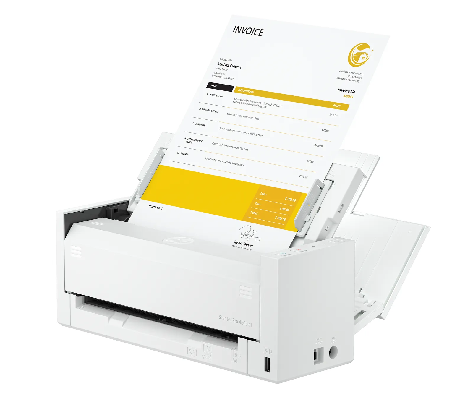 HP ScanJet Pro 4200 s1 8Q4W2A#B19 Thumbnail 5