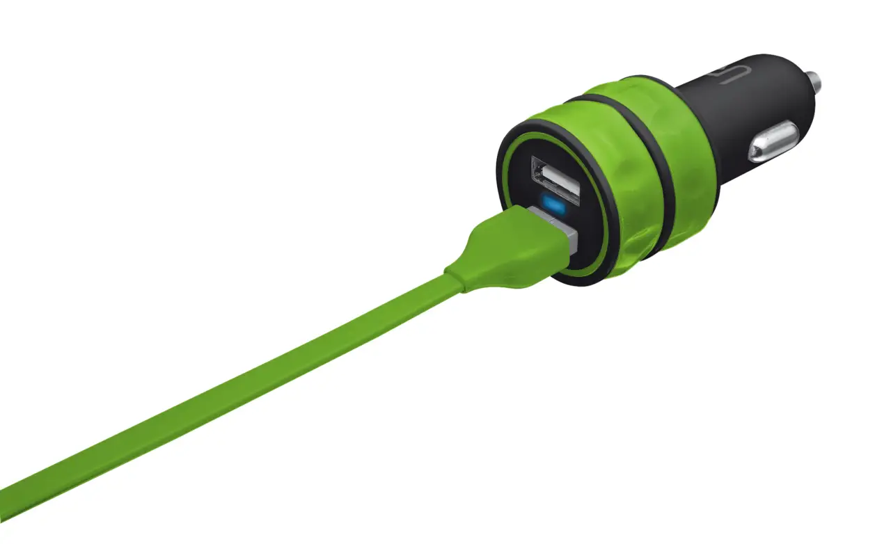 Trust Dual Smartphone Car Charger 20158 Taşınabilir Disk