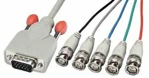 Lindy 3m HD15/BNC Cable 33203 Taşınabilir Disk