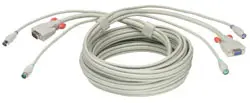 Lindy 3 KVM Cable 33733 Taşınabilir Disk