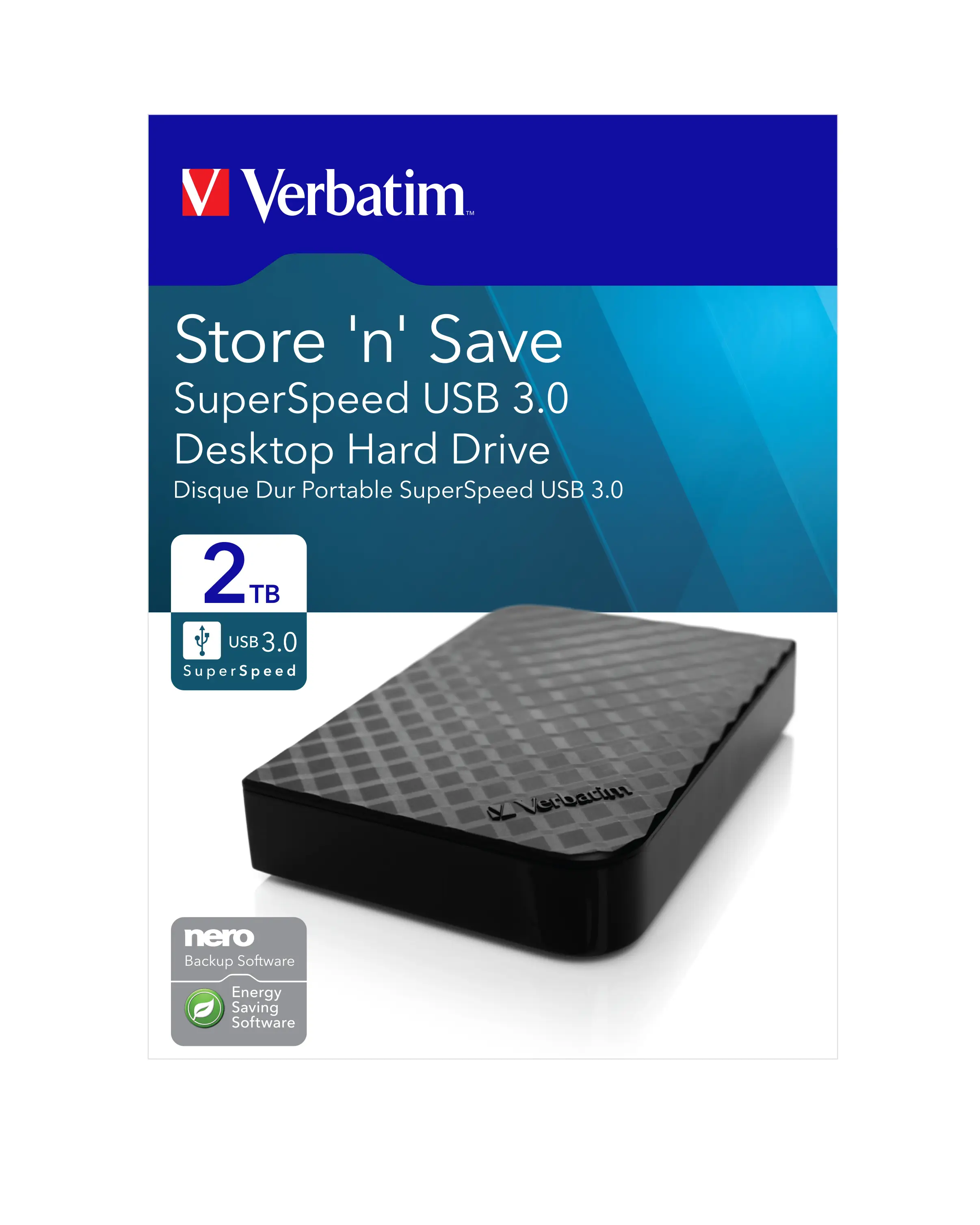 Verbatim Store 'n' Save 2 TB 47683 USB 3.2 Harici Hard Disk Thumbnail 15