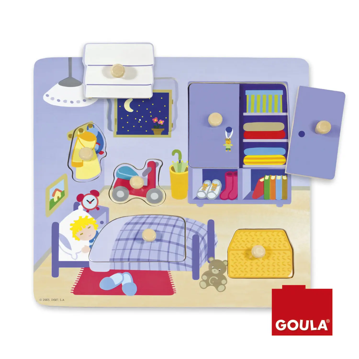 Jumbo 53034 7 Parça Puzzle Taşınabilir Disk