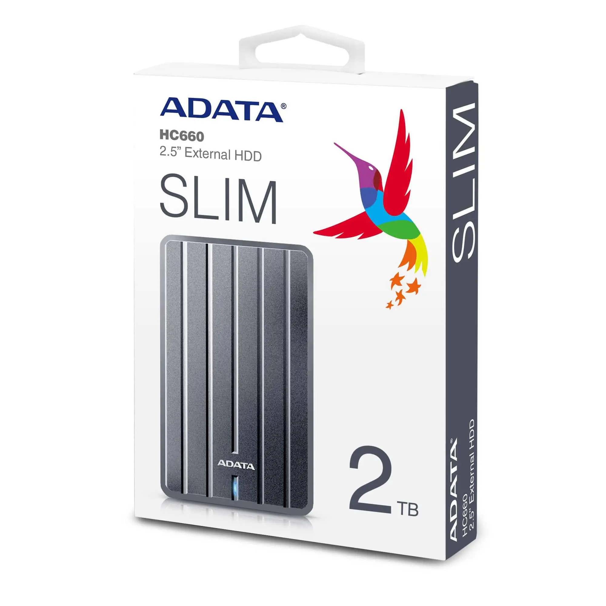 ADATA HC660 2 TB AHC660-2TU31-CGY 2.5" USB 3.2 Taşınabilir Harici Hard Disk Thumbnail 7