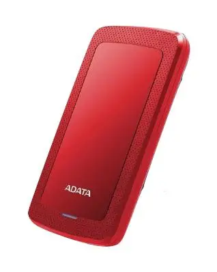ADATA HDD Ext HV300 4TB Red AHV300-4TU31-CRD 4 TB 2.5" USB 3.2 Taşınabilir Harici Hard Disk Taşınabilir Disk