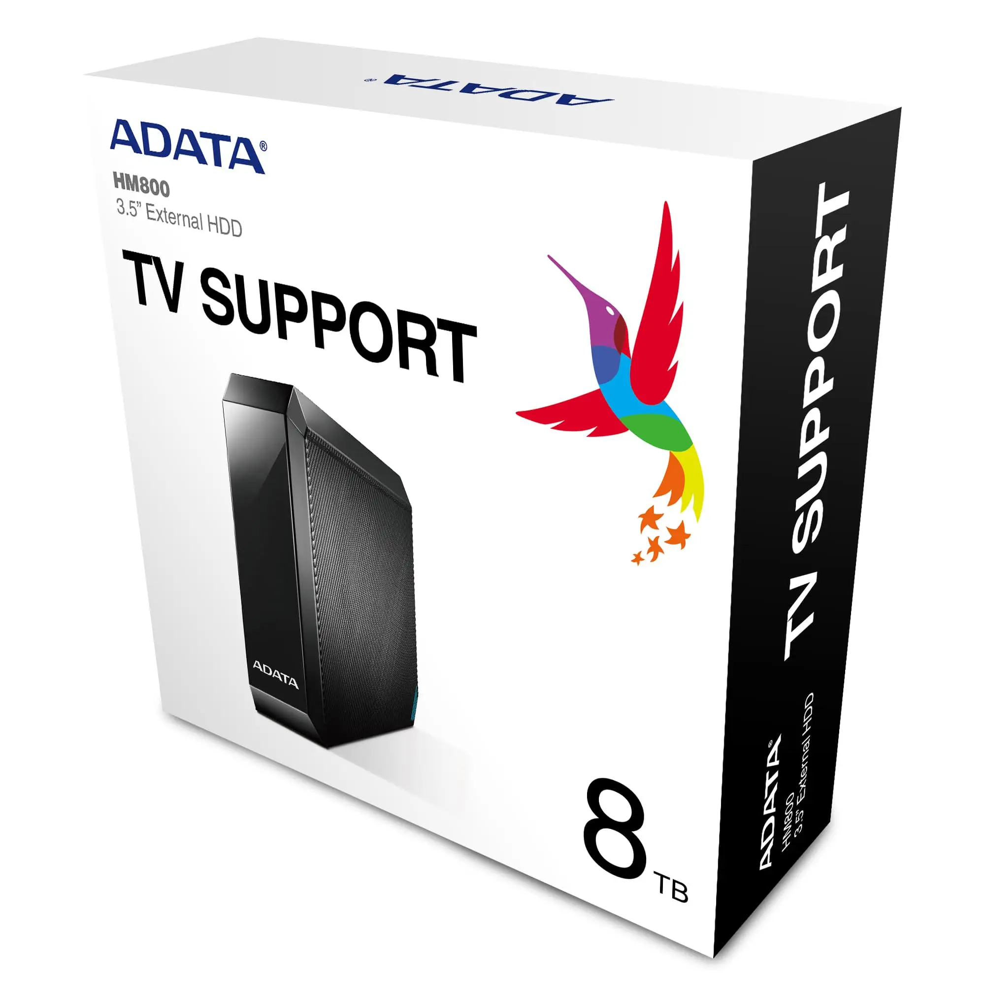 ADATA HM800 8 TB AHM800-8TU32G1-CUSBK 3.5" USB 3.2 7200 RPM Harici Hard Disk Thumbnail 7