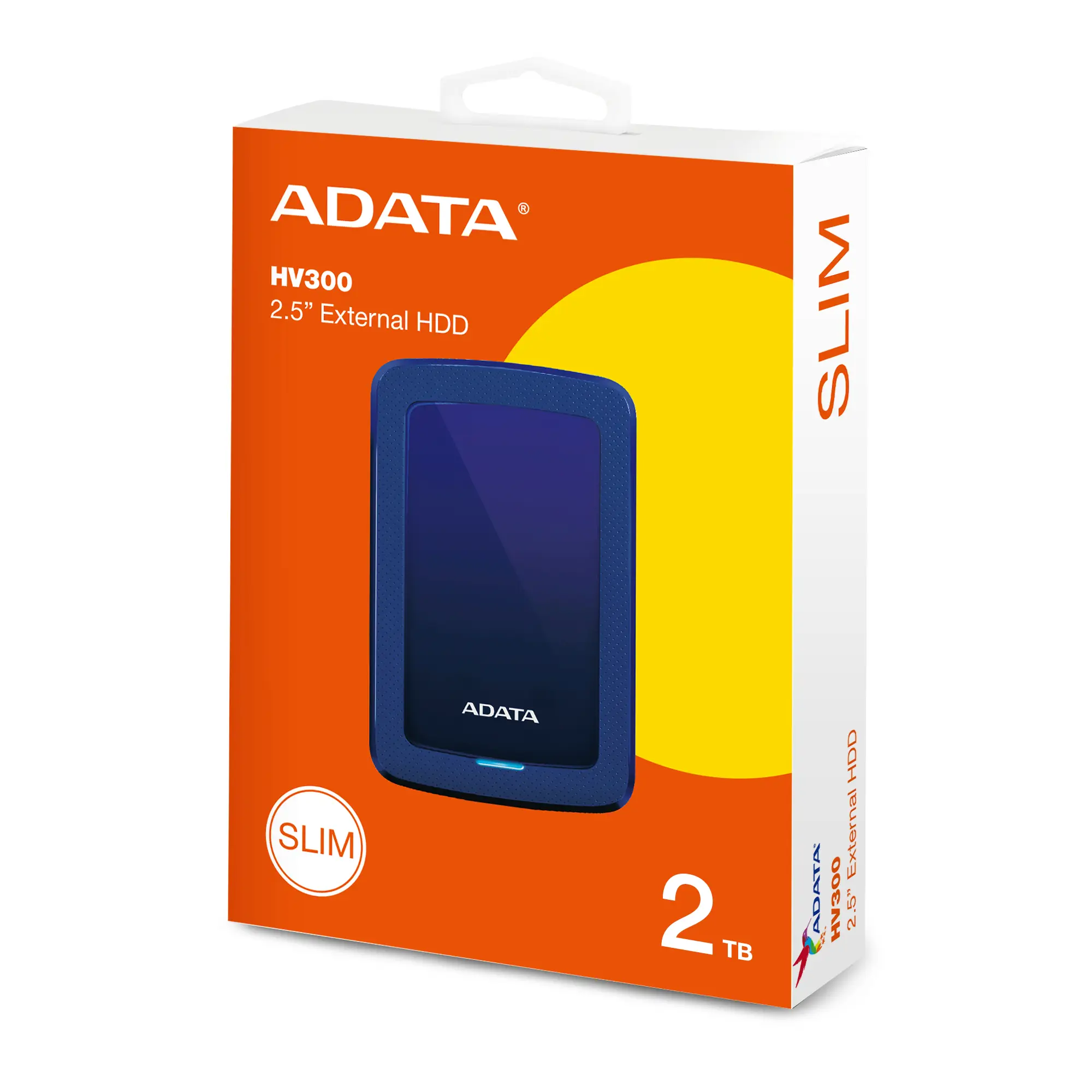 ADATA HV300 2 TB AHV300-2TU31-CBL USB 3.2 Harici Hard Disk Thumbnail 5