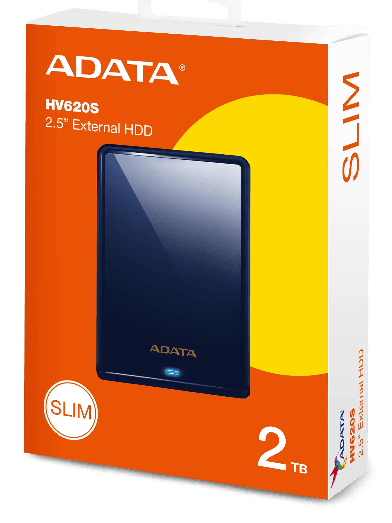 ADATA HV620S 2 TB AHV620S-2TU31-CBL 2.5" USB 3.2 Taşınabilir Harici Hard Disk Thumbnail 4