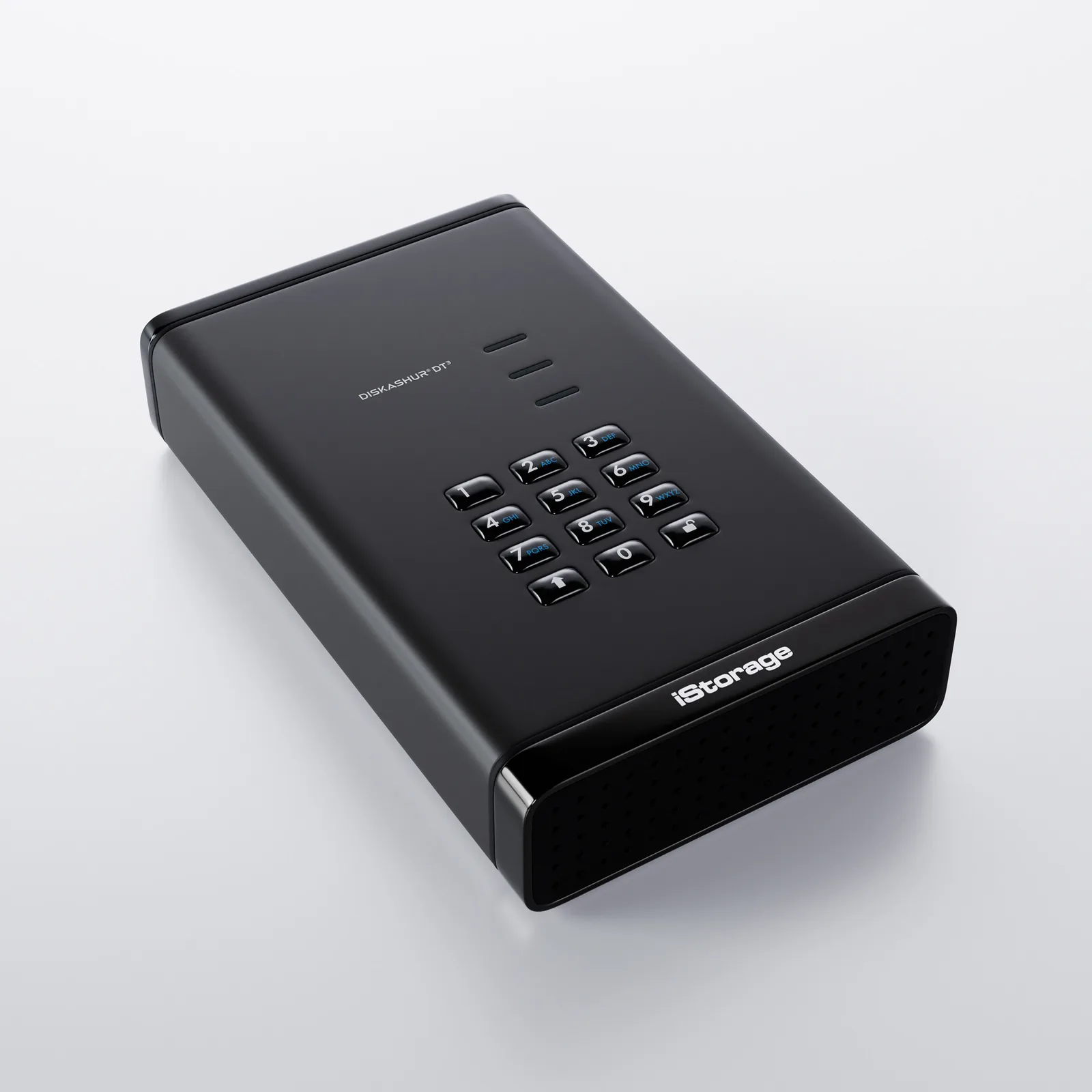 iStorage diskAshur DT3 HDD IS-DT3-256-2000-F 2 TB USB 3.2 Harici Hard Disk Thumbnail 4
