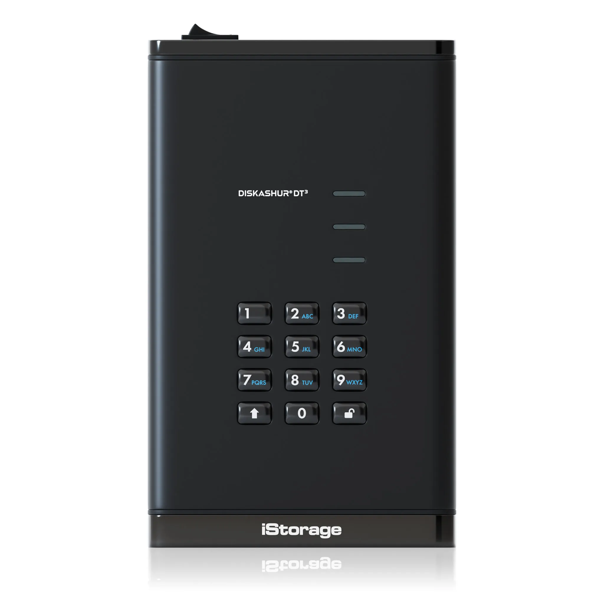 iStorage diskAshur DT3 HDD IS-DT3-256-2000-F 2 TB USB 3.2 Harici Hard Disk Thumbnail 0