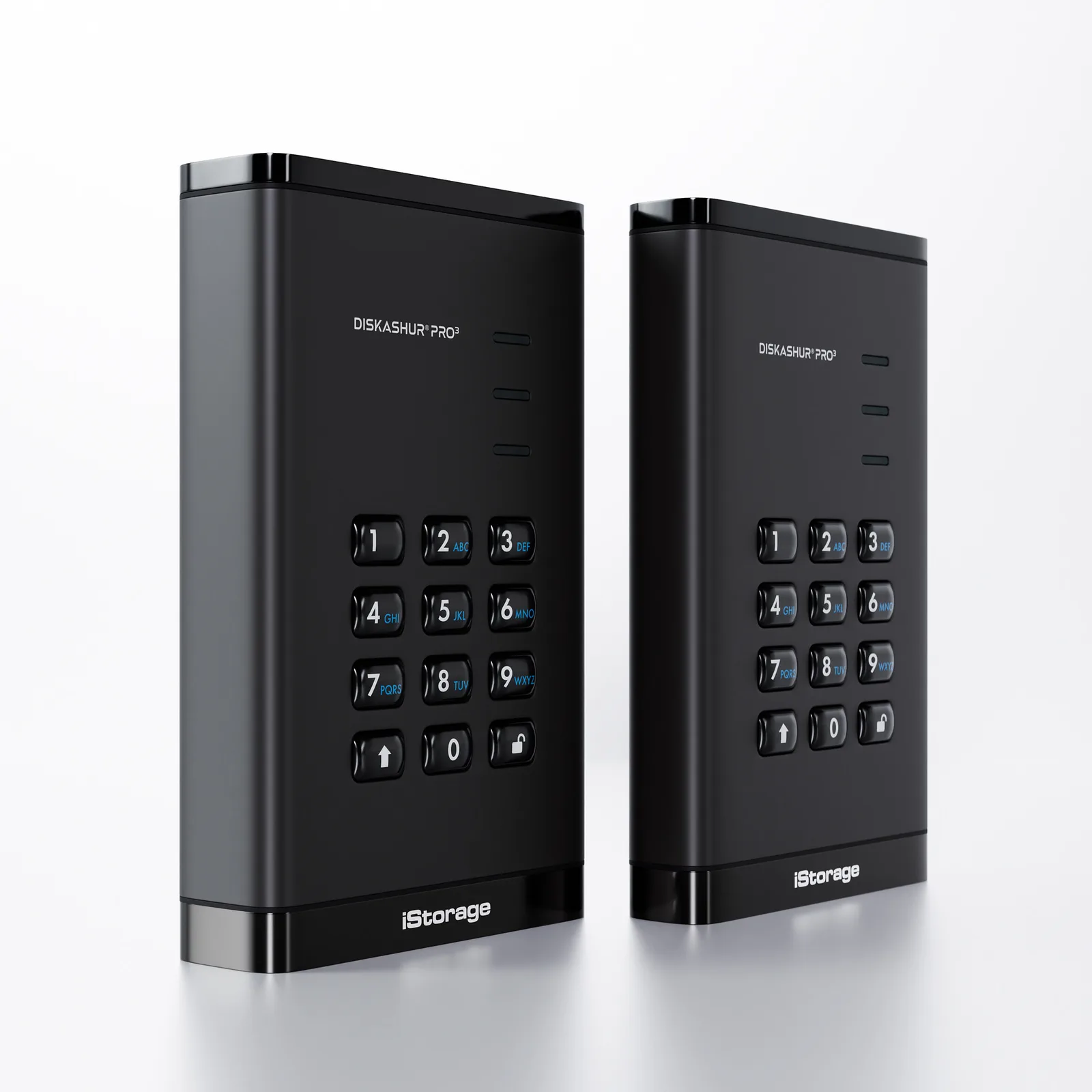 iStorage diskAshur PRO3 HDD IS-DAP3-256-1000-F 1 TB USB 3.2 Harici Hard Disk Thumbnail 8