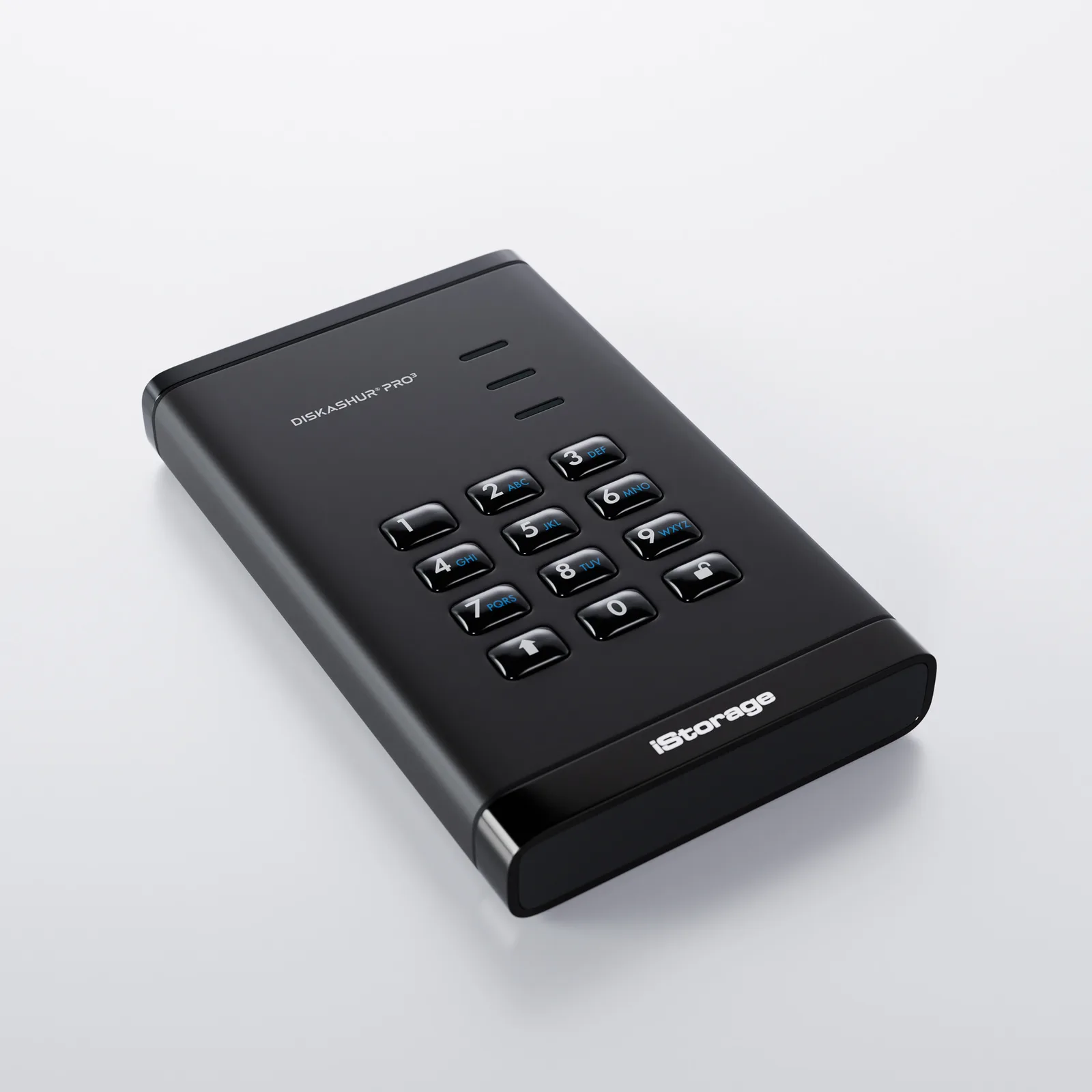 iStorage diskAshur PRO3 HDD IS-DAP3-256-4000-F 4 TB USB 3.2 Harici Hard Disk Thumbnail 2
