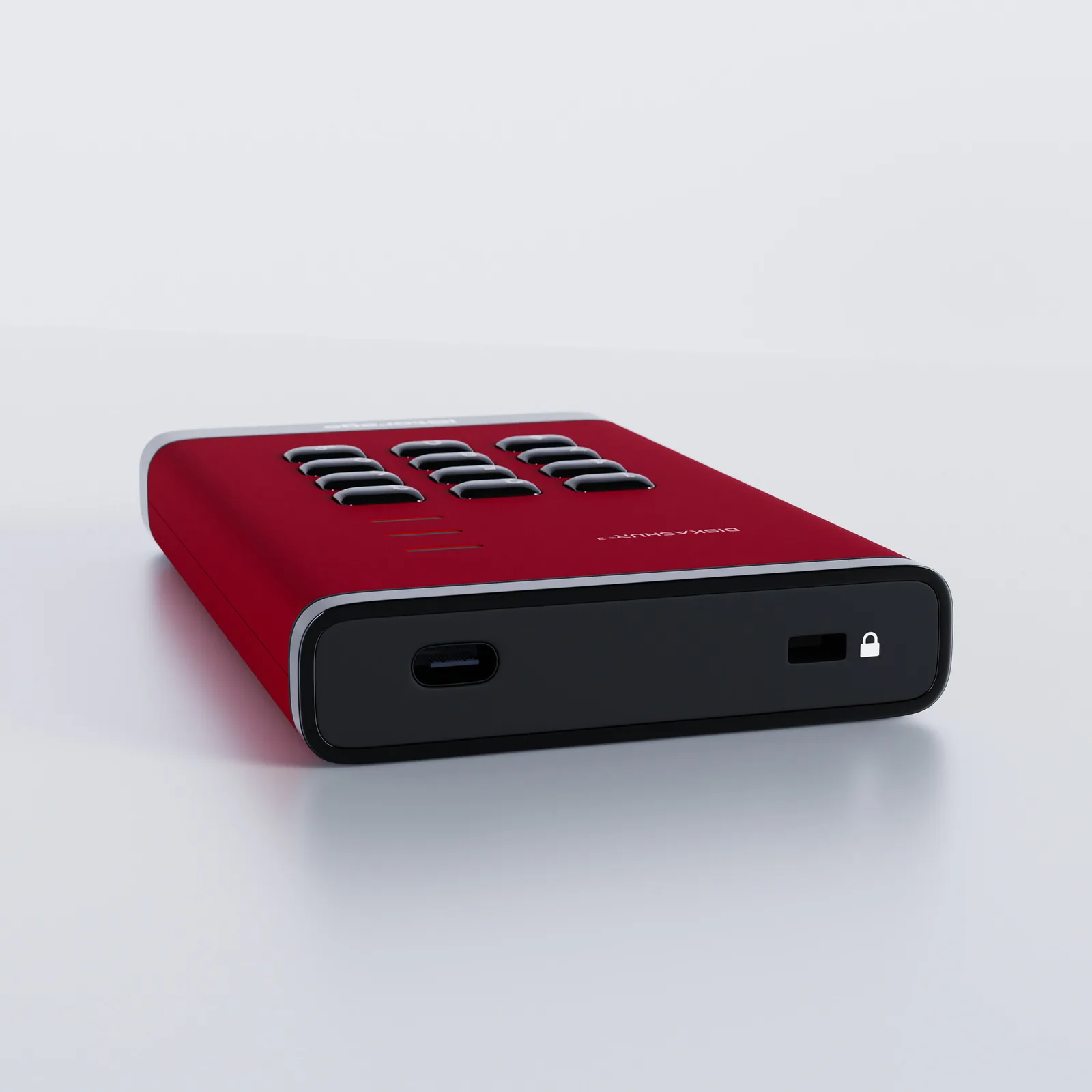 iStorage diskAshur3 HDD IS-DA3-256-2000-R 2 TB 2.5" USB 3.2 Taşınabilir Harici Hard Disk Thumbnail 7