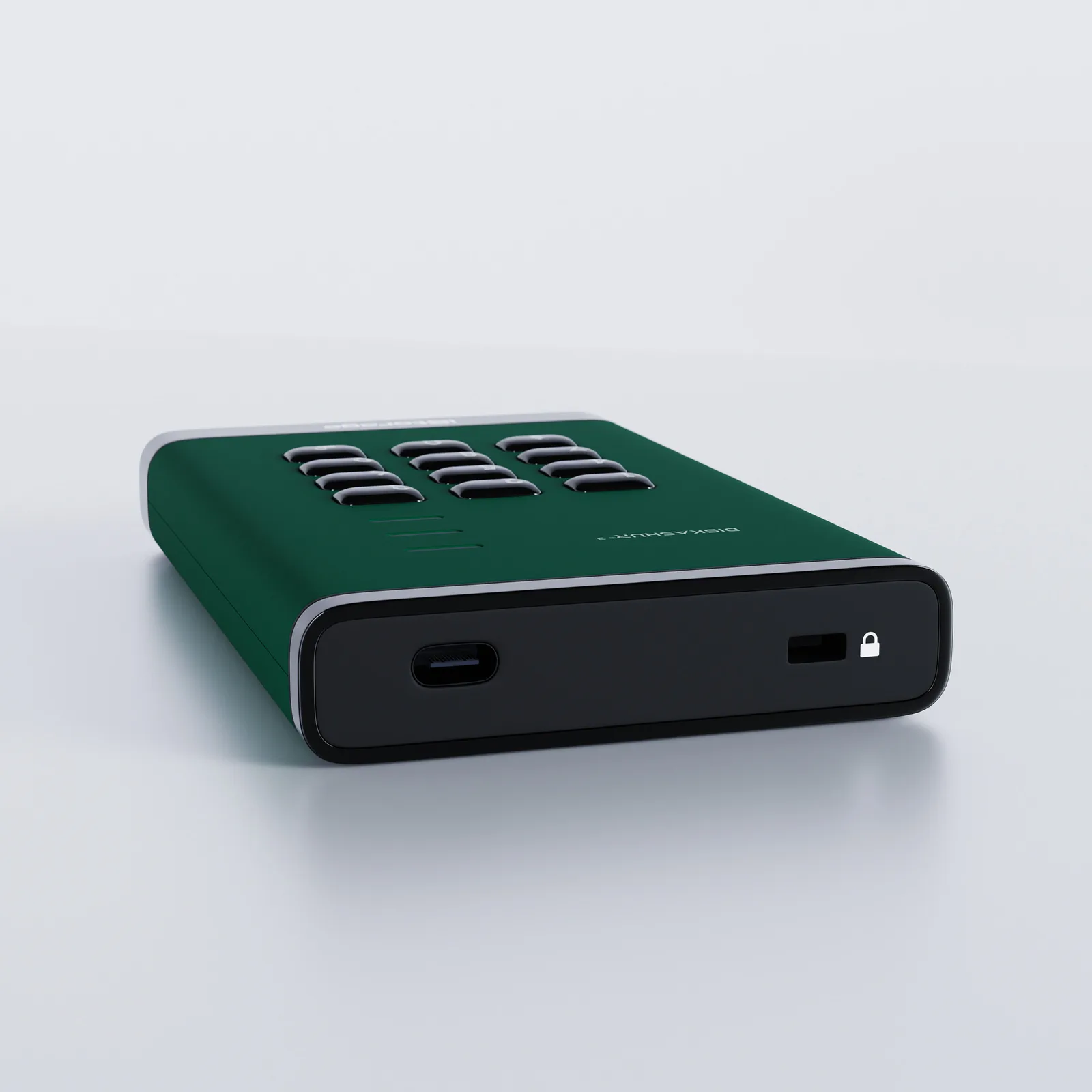 iStorage diskAshur3 HDD IS-DA3-256-2000-GN 2 TB 2.5" USB 3.2 Taşınabilir Harici Hard Disk Thumbnail 7