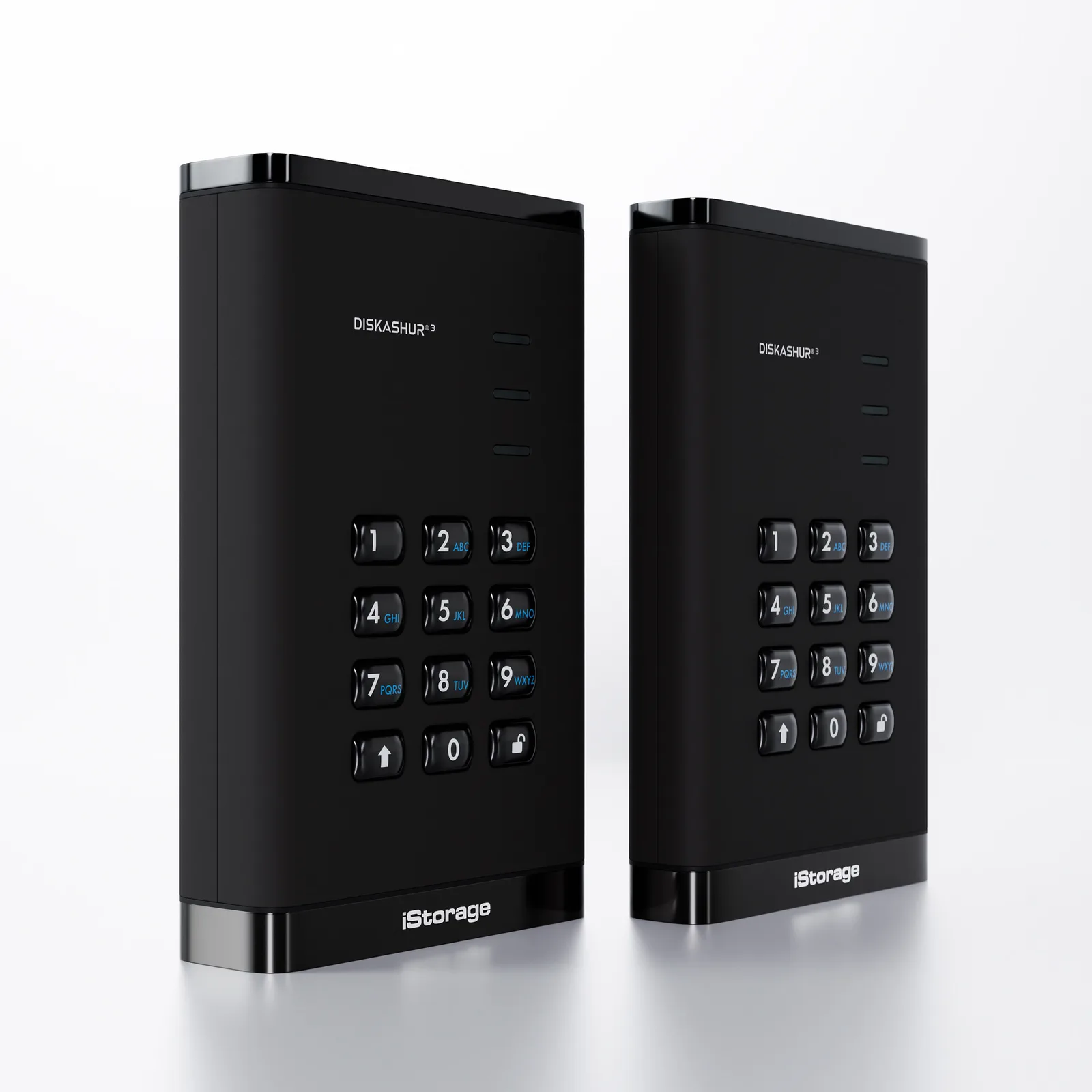 iStorage diskAshur3 HDD IS-DA3-256-5000-B 5 TB 2.5" USB 3.2 Taşınabilir Harici Hard Disk Thumbnail 10