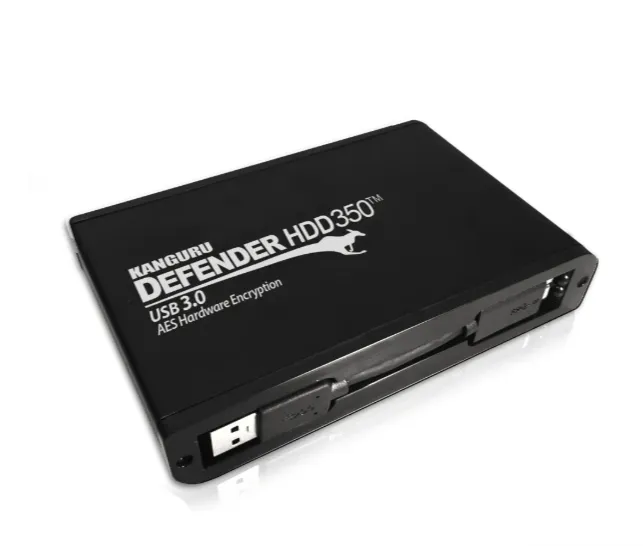 iStorage Kanguru KDH3B-350F-2T 2 TB Harici Hard Disk Taşınabilir Disk