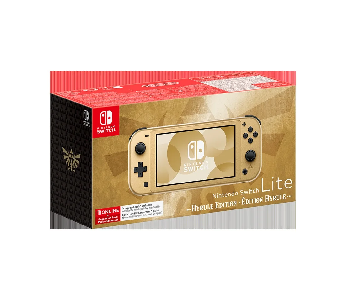 Nintendo Switch Lite Hyrule Edition 10013779 Taşınabilir Oyun Konsolları