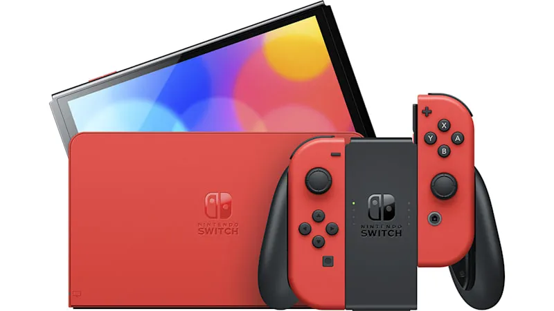 Nintendo Switch OLED Mario Red Edition 10399611 Taşınabilir Oyun Konsolları