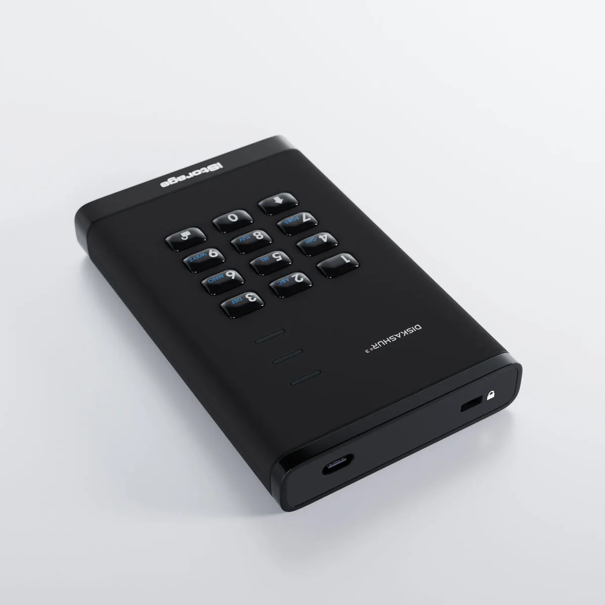 iStorage diskAshur3 IS-DA3-256--4000- 4 TB SSD Thumbnail 1