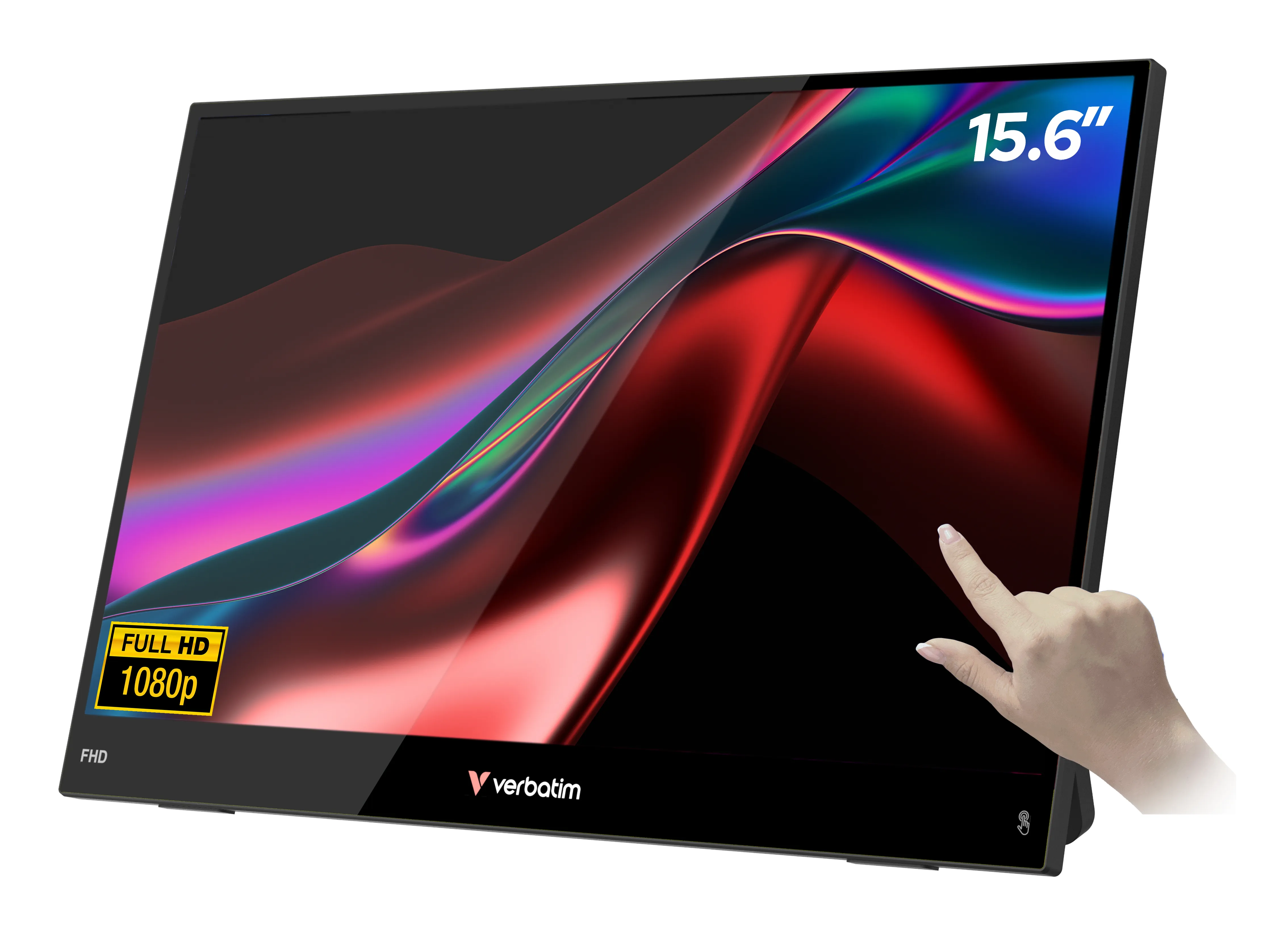 Verbatim Portable 15.6" FHD Touch Monitor LIGHT 32402 Taşınabilir TV’ler ve Monitörle
