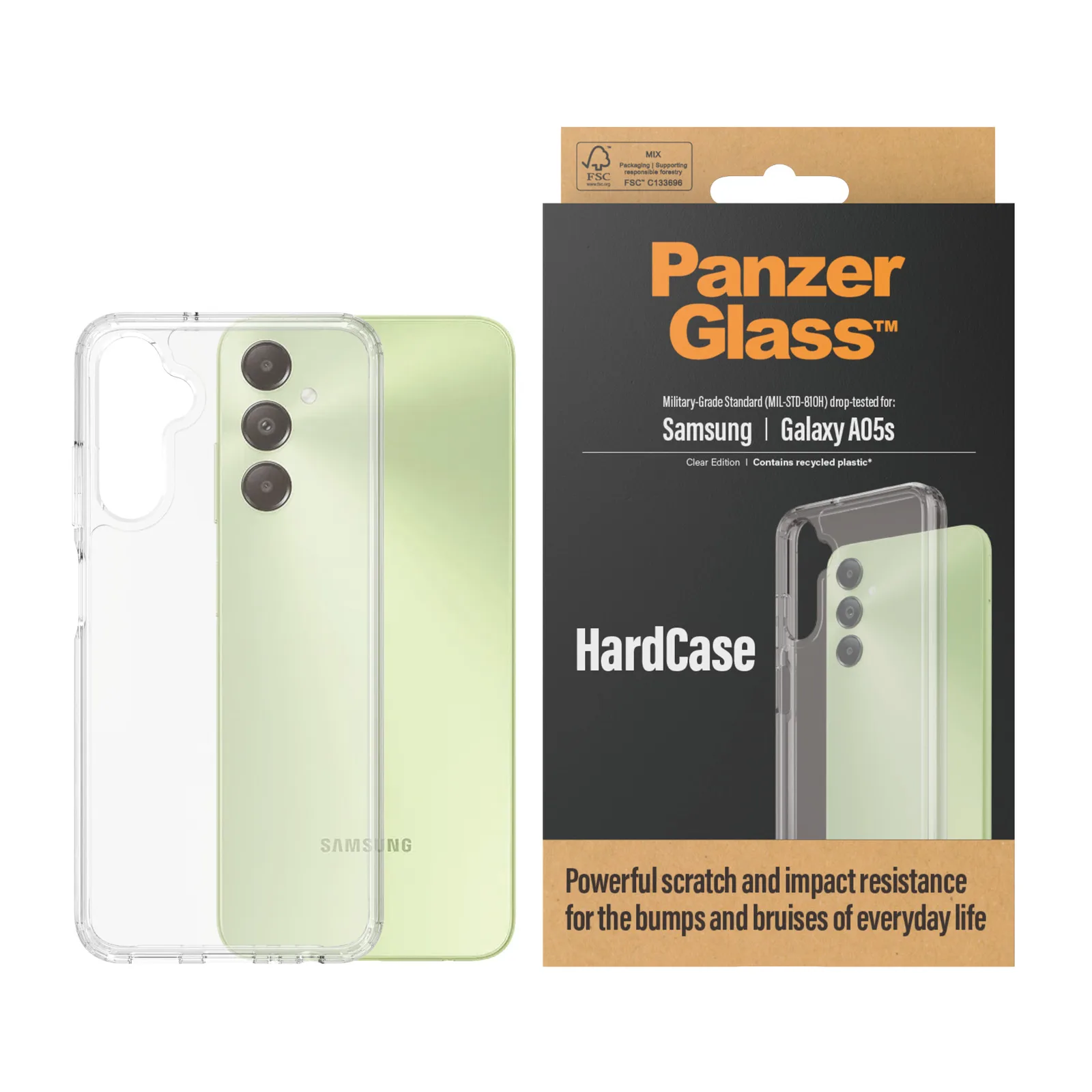 PanzerGlass® HardCase Transparent Samsung Galaxy A05s 0465 Thumbnail 2