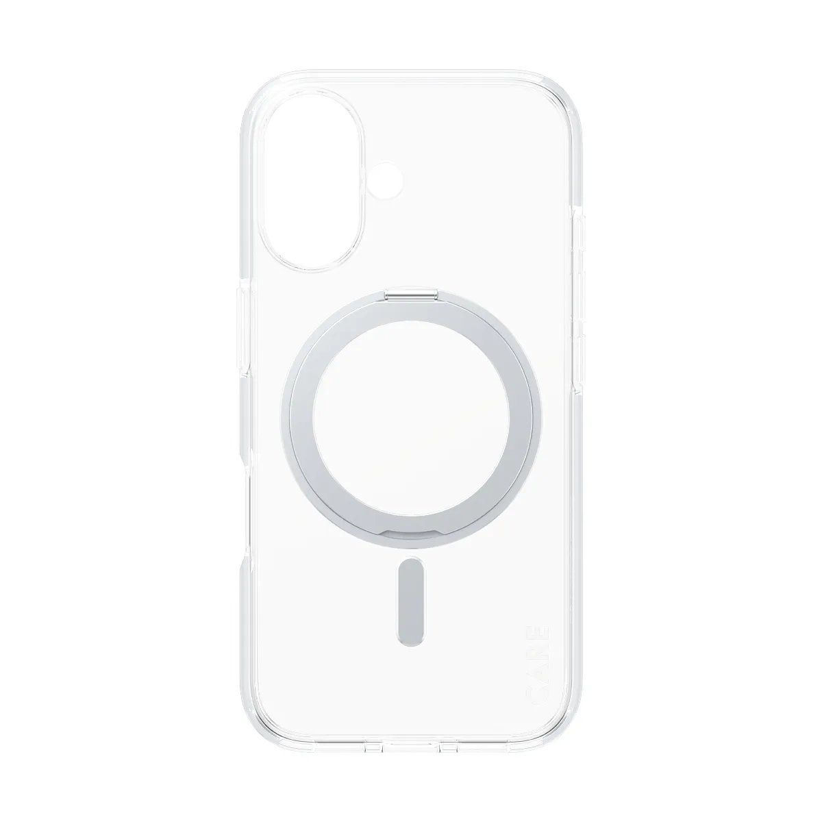 PanzerGlass CARE™ by PanzerGlass® Case Transparent w. Silver Kickstand & MagSafe iPhone 16 1325 Thumbnail 5
