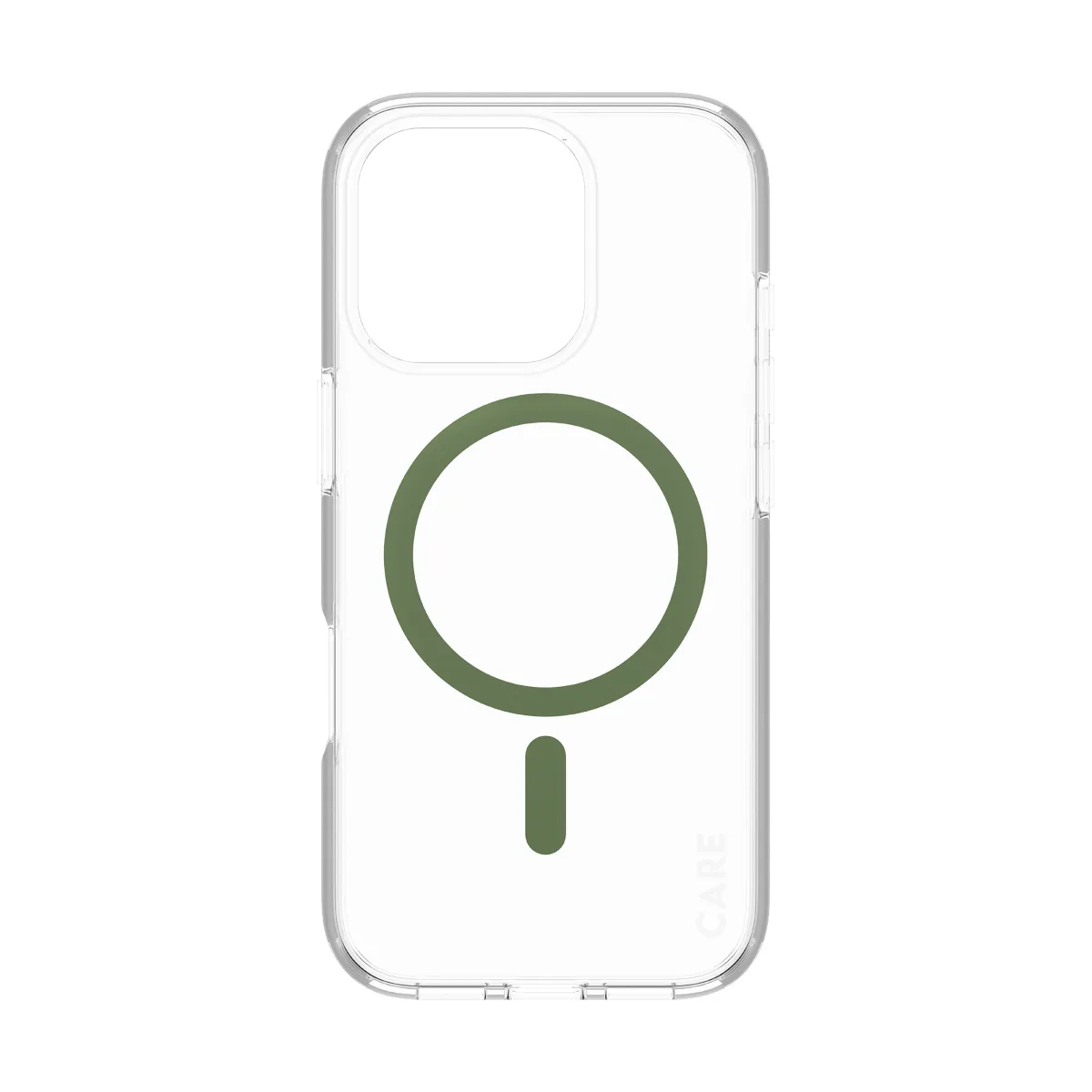 PanzerGlass CARE™ by PanzerGlass® Urban Combat Case Transparent w. Green MagSafe iPhone 16 Pro 1370 Thumbnail 6