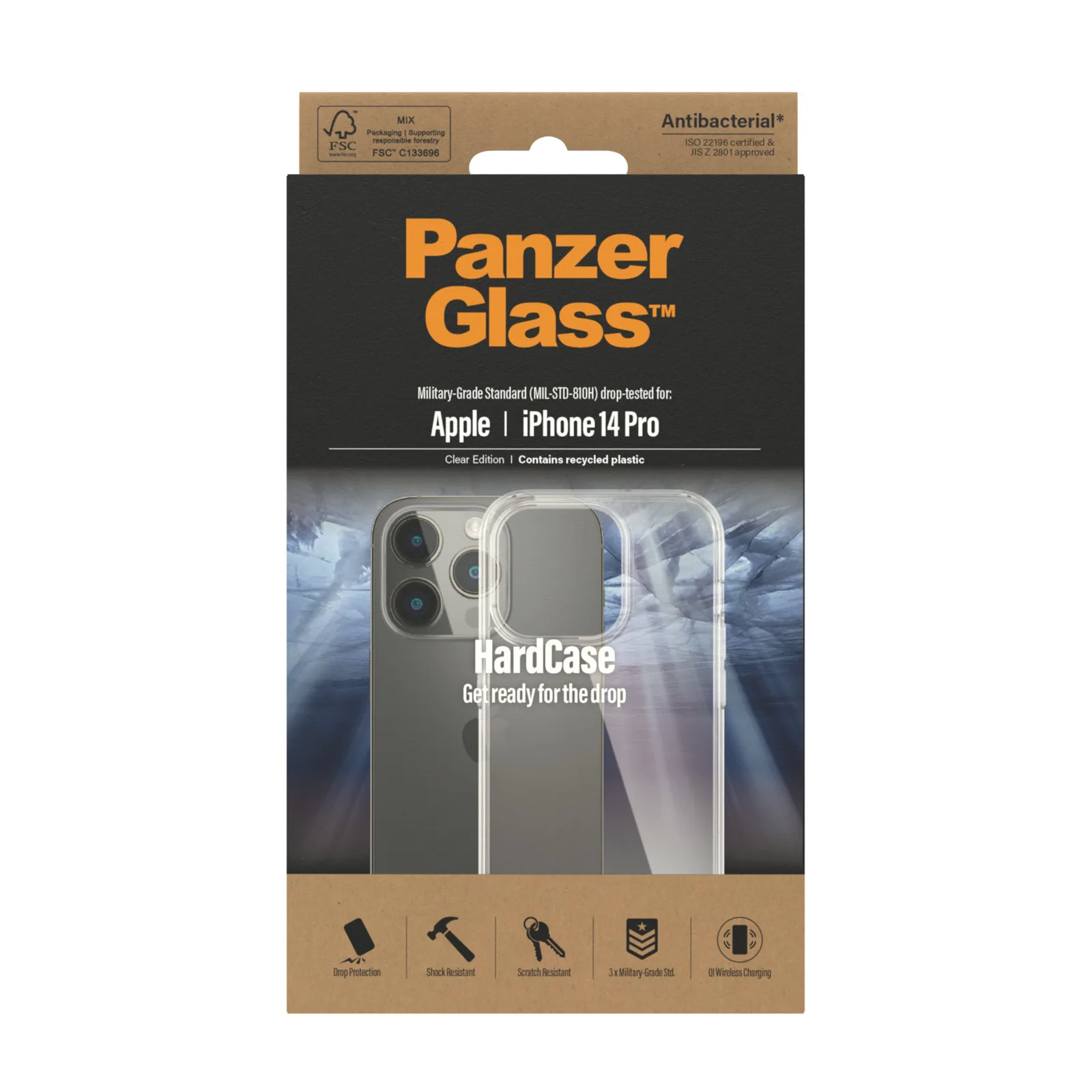 PanzerGlass® HardCase iPhone 14 Pro | Clear 0402 Thumbnail 3