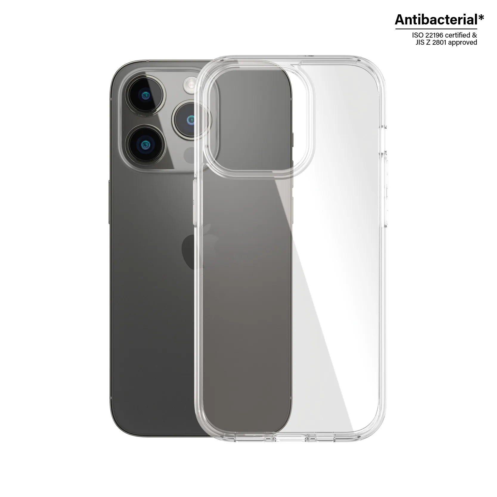 PanzerGlass® HardCase iPhone 14 Pro | Clear 0402 Telefon Aksesu