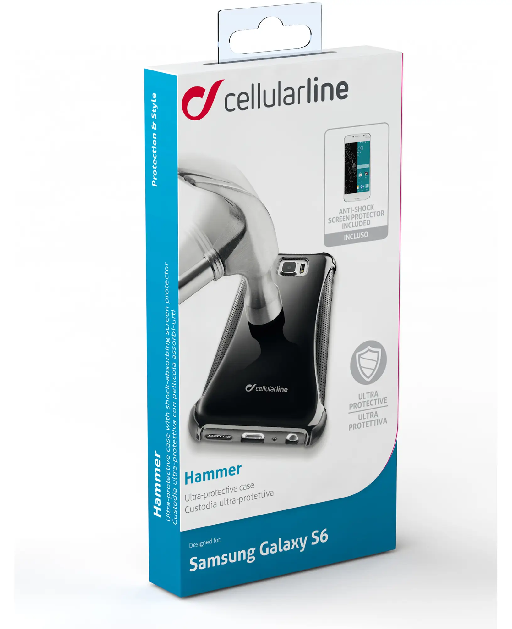 Cellularline HAMMERCGALS6K Oyuncak figür Cep Telefonu Kılıfları Thumbnail 2