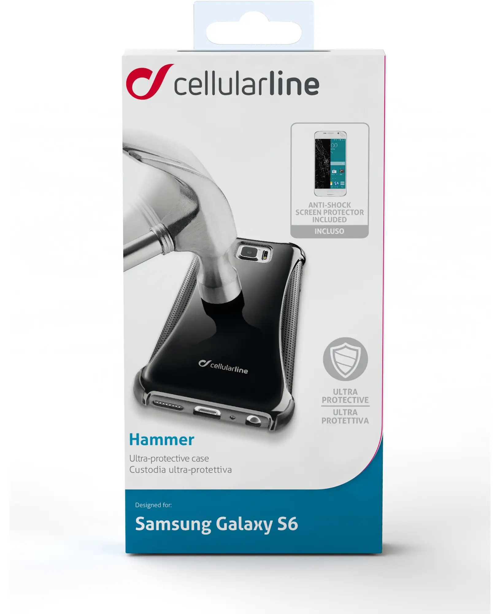 Cellularline HAMMERCGALS6K Oyuncak figür Cep Telefonu Kılıfları Thumbnail 3