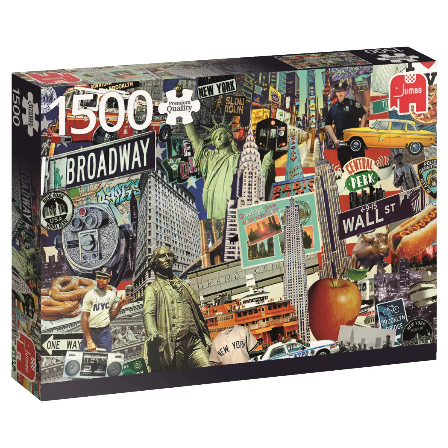 Jumbo Best of… New York 1500 Parça 18376 Puzzle Telefon Aksesu