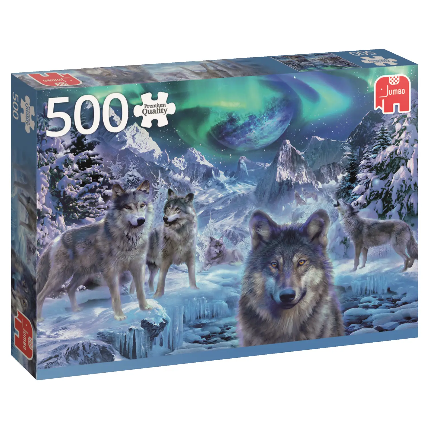 Jumbo Winter Wolfs 500 Parça 18329 Puzzle Telefon Aksesu