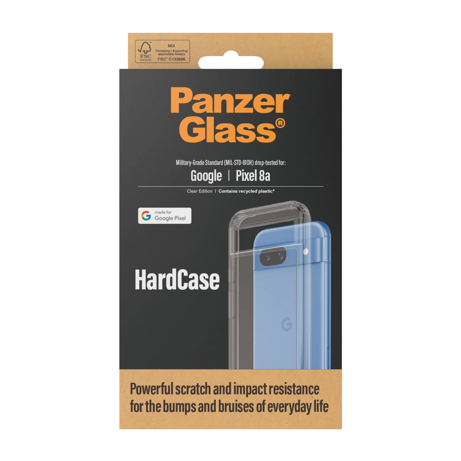 PanzerGlass® HardCase Transparent Google Pixel 8a 1228 Thumbnail 4