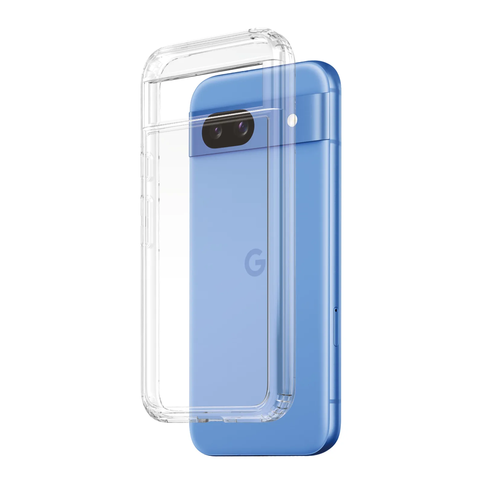 PanzerGlass® HardCase Transparent Google Pixel 8a 1228 Telefon Aksesu