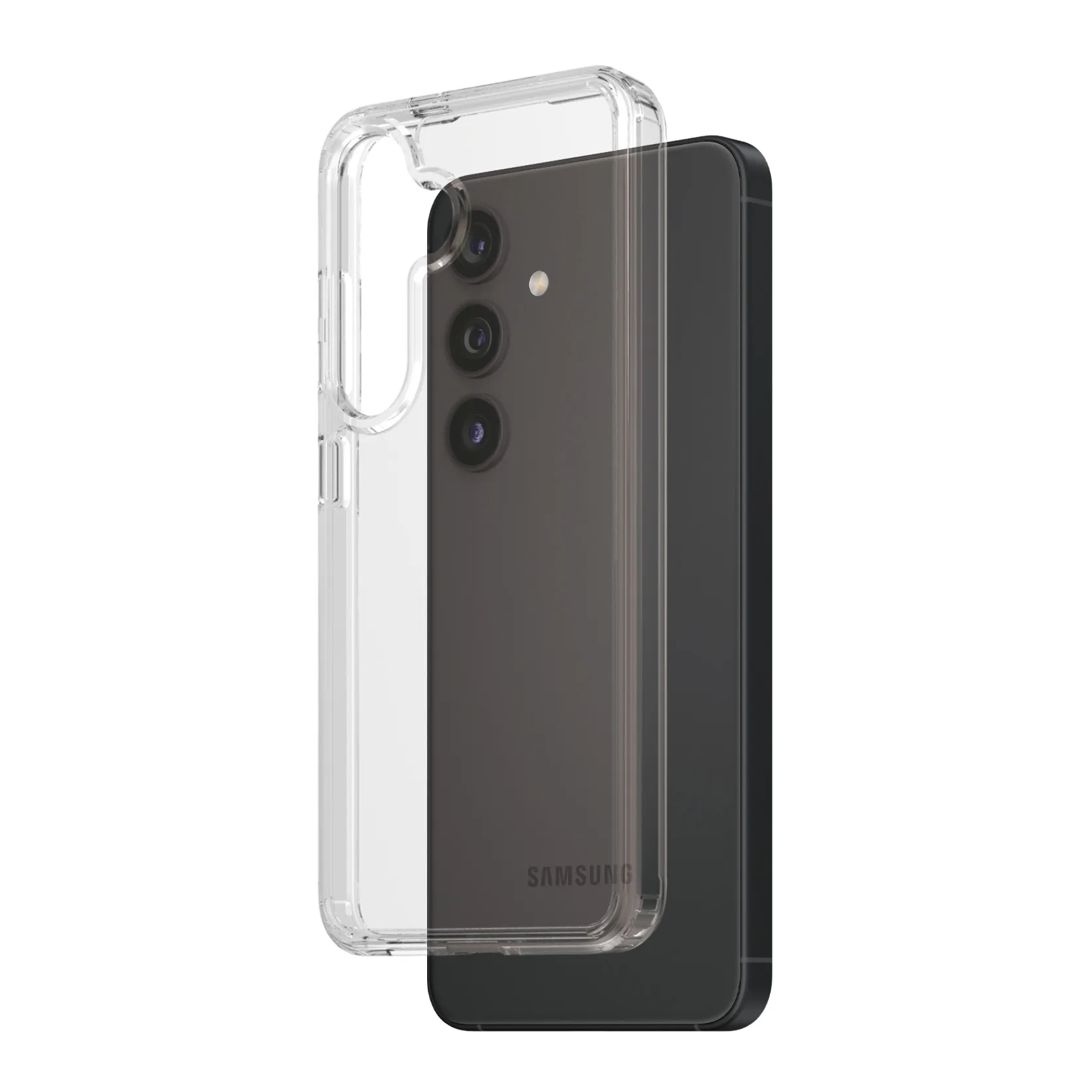 PanzerGlass® HardCase Transparent Samsung Galaxy S24 1213 Telefon Aksesu