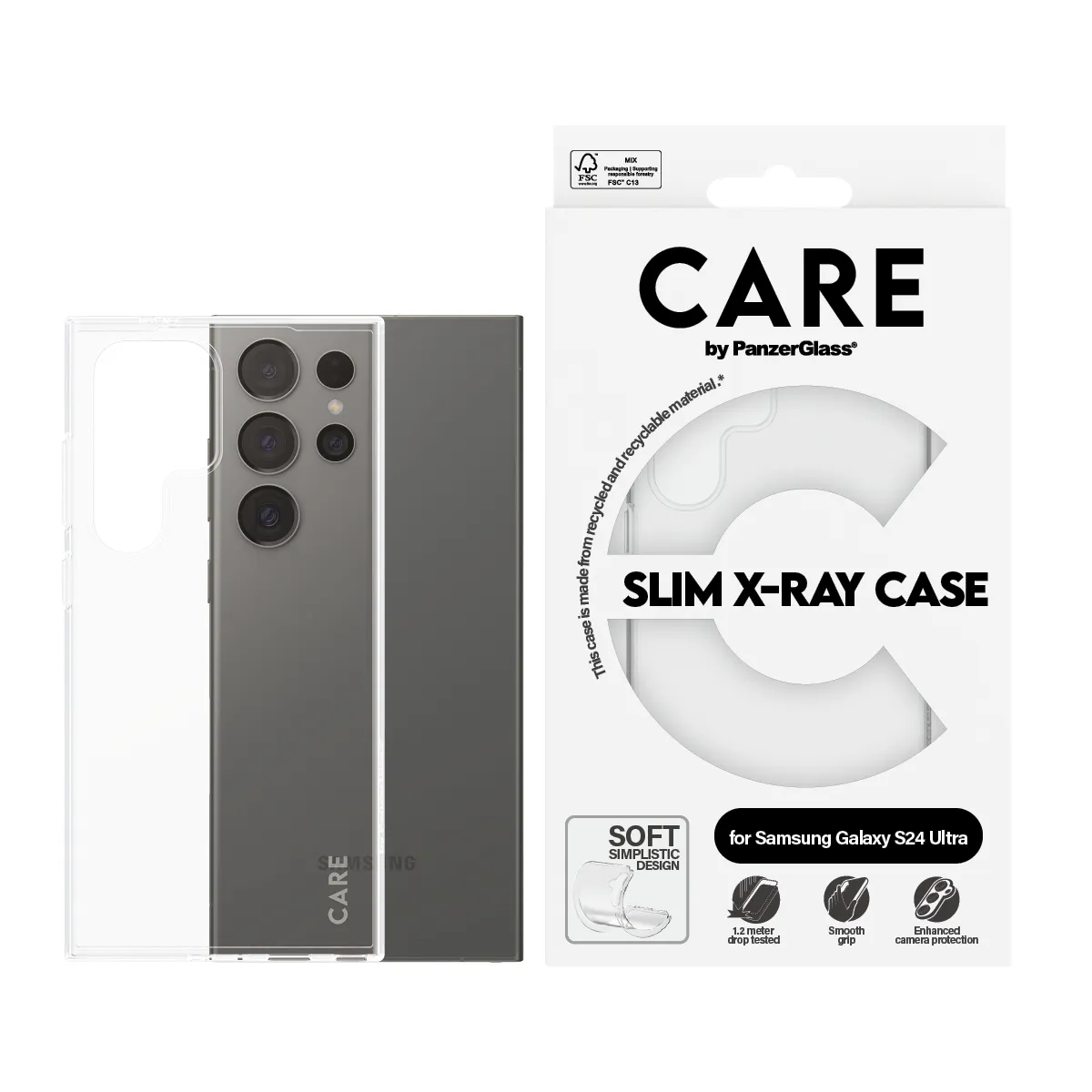 PanzerGlass CARE™ by PanzerGlass® X-Ray Case Samsung Galaxy S24 Ultra 1962 Thumbnail 2