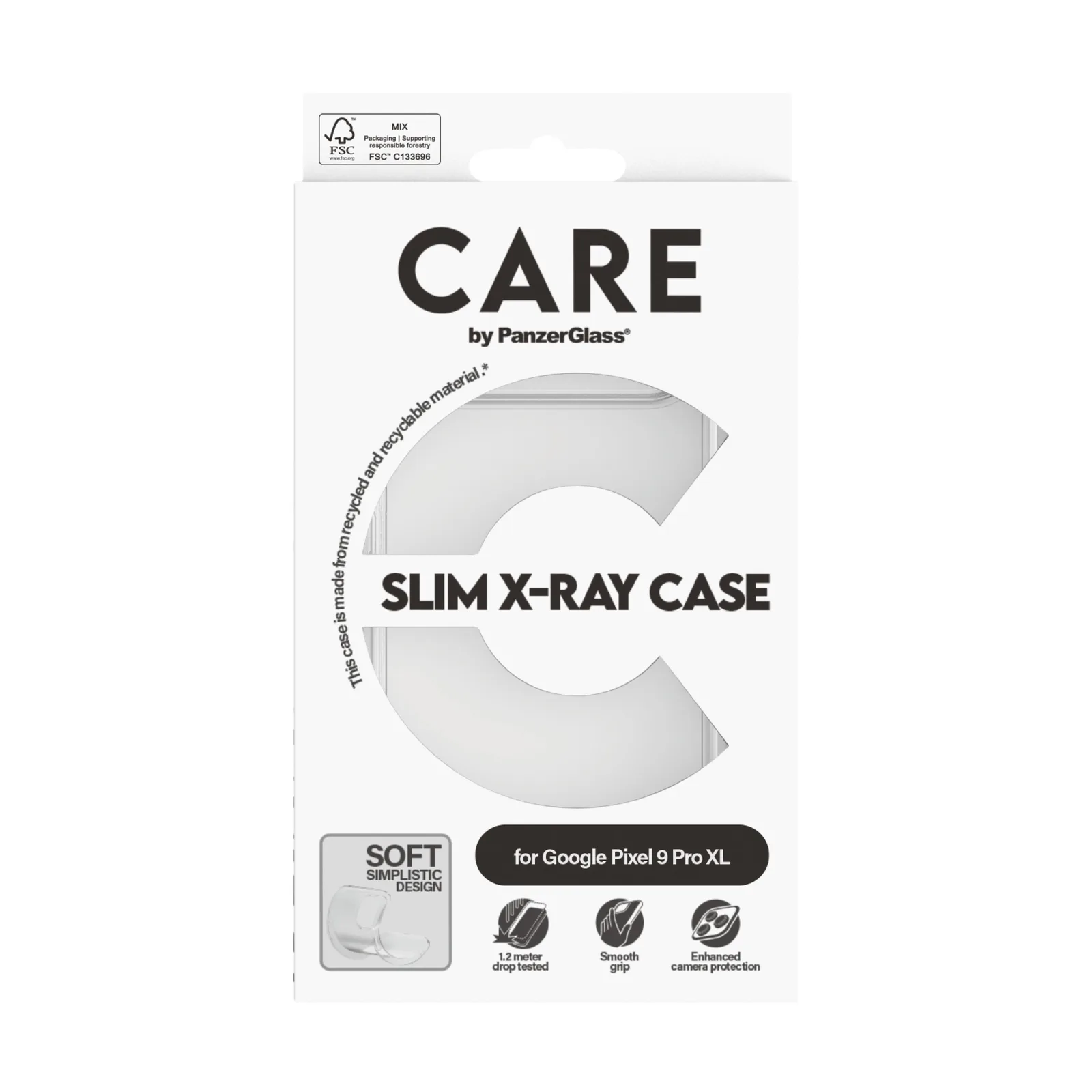 PanzerGlass CARE™ by PanzerGlass® X-Ray Case Google Pixel 9 Pro XL 1981 Telefon Aksesu