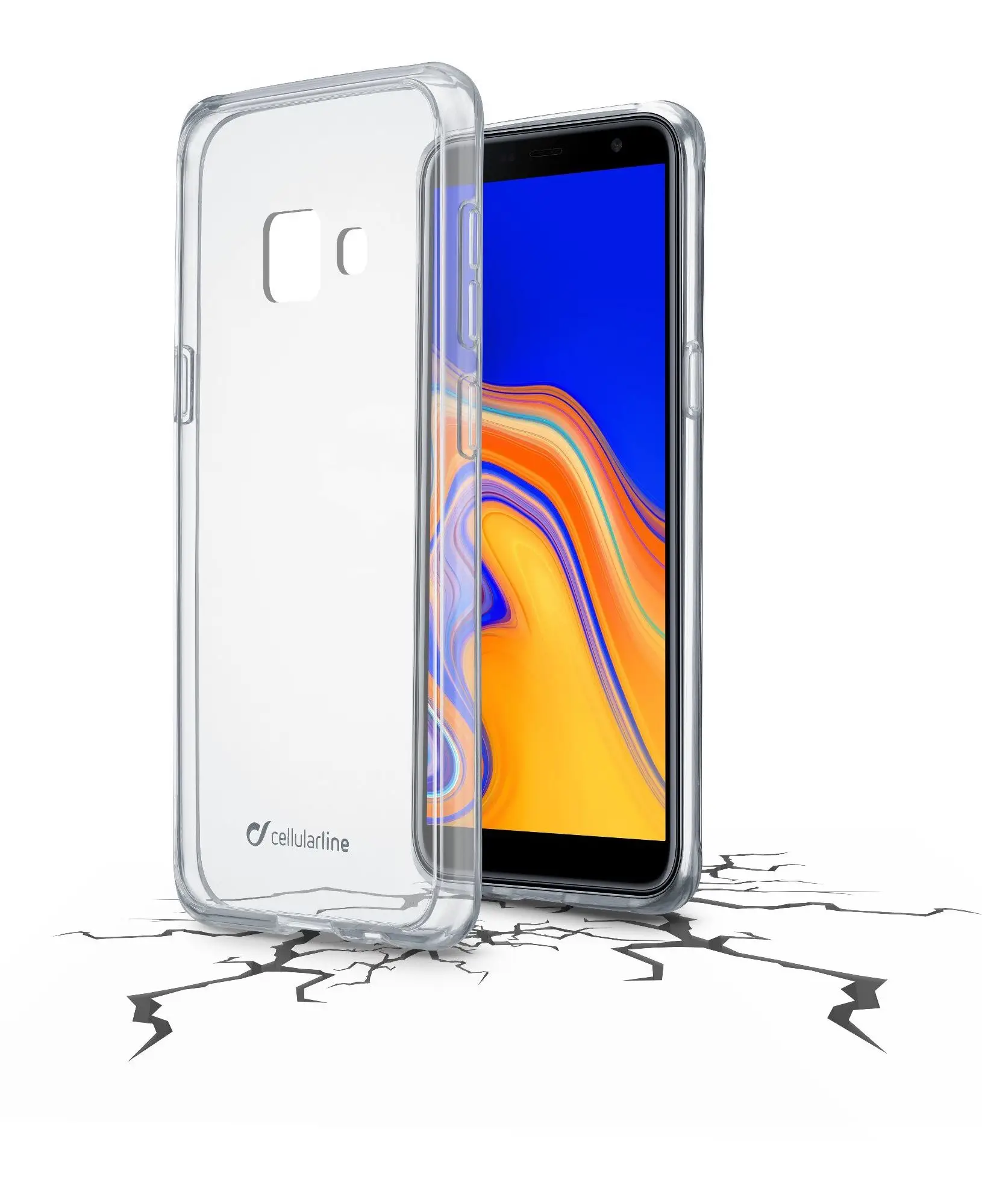 Cellularline CLEARDUOGALJ4PL18 Telefon Aksesu