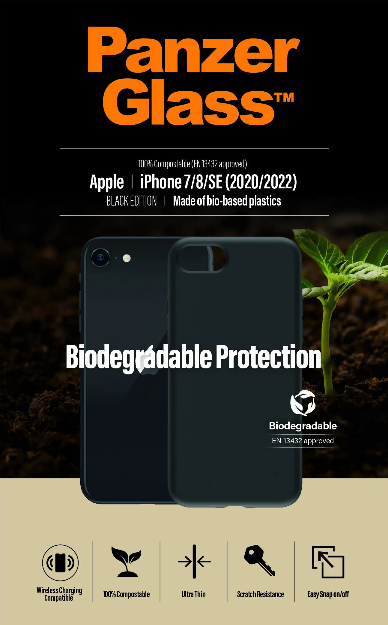 PanzerGlass® Biodegradable Case iPhone 6 | 6s | SE (2020/2022) | 7 | 8 0346 Thumbnail 22
