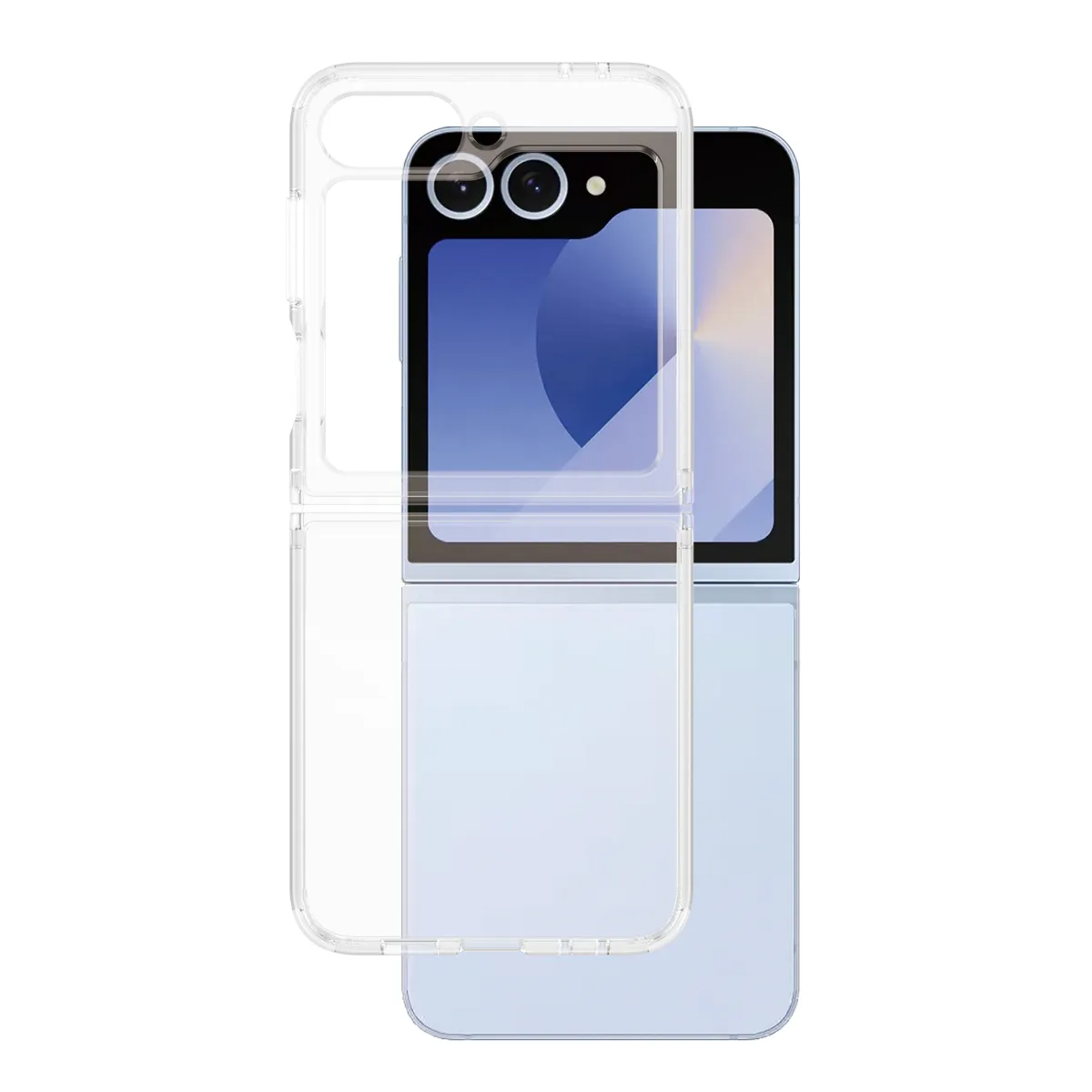 PanzerGlass® HardCase Transparent Samsung Galaxy Z Flip6 1271 Telefon Aksesu